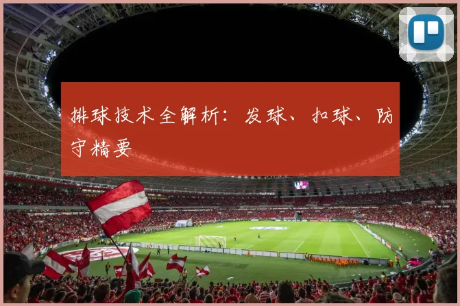 排球技术全解析：发球、扣球、防守精要